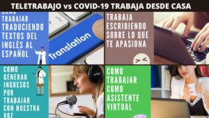 TELETRABAJO vs COVID-19 TRABAJA DESDE CASA