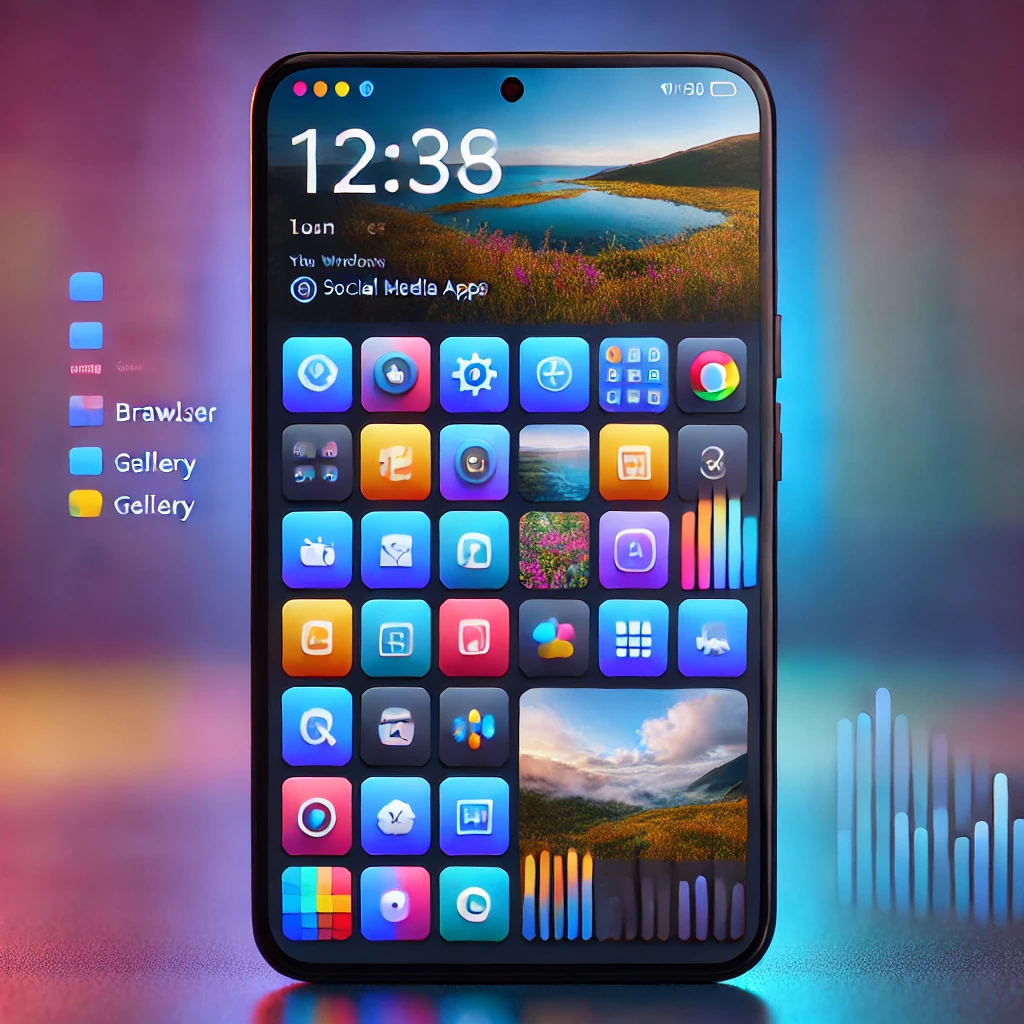 SQUARE: Super LAUNCHER con APARIENCIA de WINDOWS