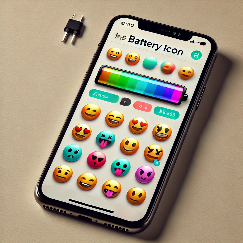 BATERIA EMOJI: La mejor PERSONALIZACION para tu BARRA de BATERIA