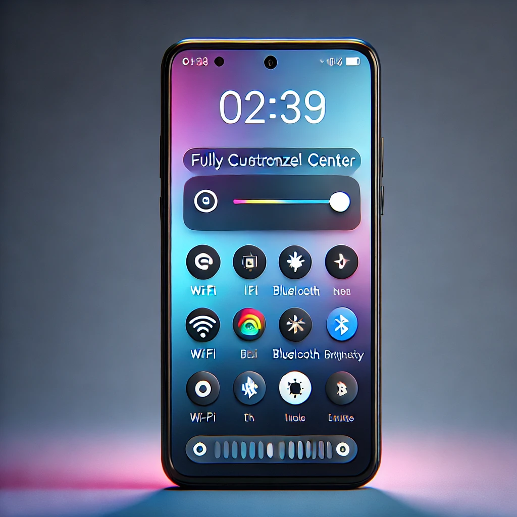 CONTROL iOS: El CENTRO de CONTROL de iPHONE en ANDROID