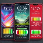 FONDO DINAMICO: Personaliza tu CELULAR con FONDOS según tu CARGA